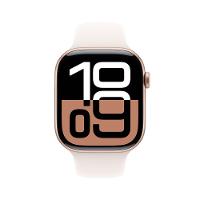 Apple Watch Series 10 GPS + Cellular • Caixa cor de ouro rosa de alumínio – 46 mm • Pulseira esportiva blush-clara – M/G - 2