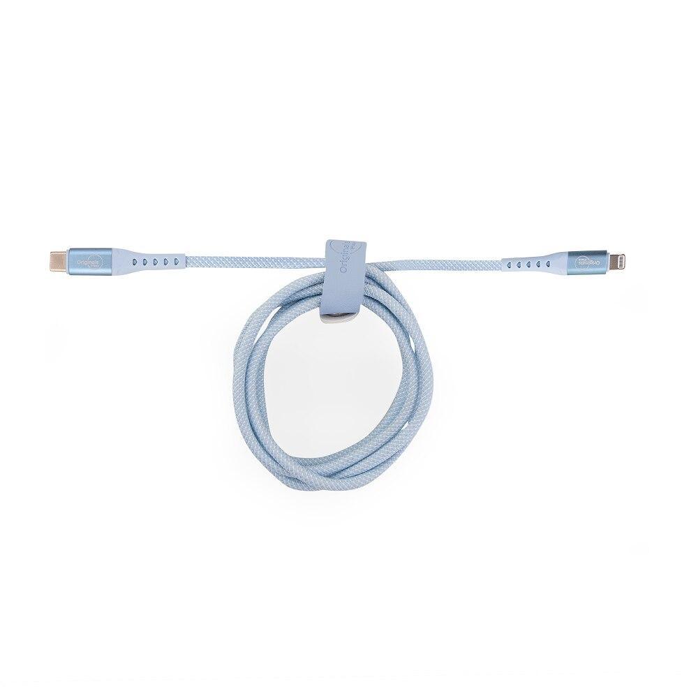 Cabo USB-C para Lightning 1,2 m, Originais iPlace, Azul - 6