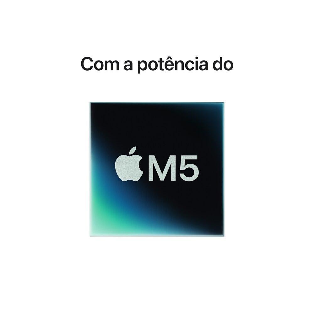 Apple MacBook Pro 14", M5, CPU de 10 núcleos, GPU de 10 núcleos, 16GB RAM, 512GB SSD - Preto-espacial - 3