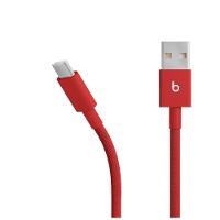 Cabo trançado de USB-A para USB-C da Beats (1,5 m), Vermelho elétrico - 2