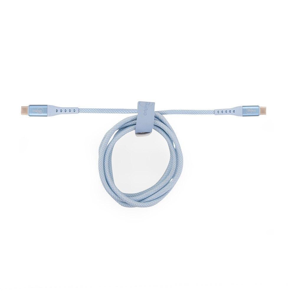 Cabo USB-C para USB-C 1,2 m, Originais iPlace, Azul - 6