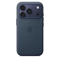 Capa iPhone 17 Pro de tecido TechWoven, com MagSafe, Apple, Azul - 1