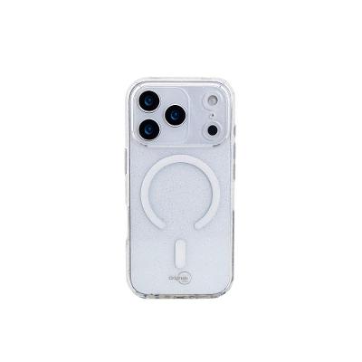 Capa iPhone 17 Pro Shine Com Proteção de Câmera Originais iPlace, Transparente