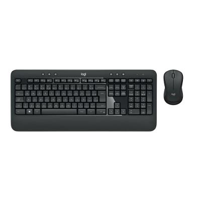 Combo Teclado e Mouse sem fio Logitech MK540 com Teclado com Apoio para as Mãos, Mouse Ambidestro, USB, Pilhas Inclusas e Layout ABNT2