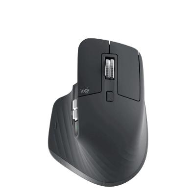 Mouse sem fio Logitech MX Master 3S para Uso em Qualquer Superfície, Clique Silencioso, Conexão USB ou Bluetooth- Grafite