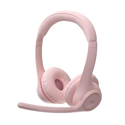 Headset Sem Fio Logitech Zone 300 - Rosa