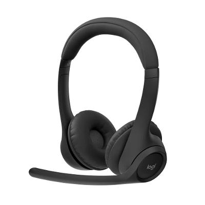 Headset Sem Fio Logitech Zone 300 - Grafite