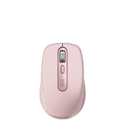 Mouse sem fio Logitech MX Anywhere 3S Recarregável, Bluetooth - Rosa