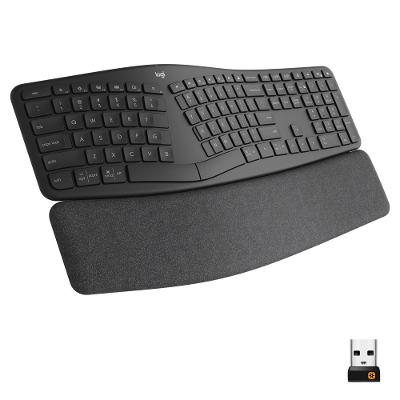 Teclado sem fio Logitech ERGO K860 - Windows e Mac.