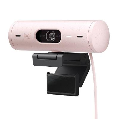 Webcam Full HD Logitech Brio 500 - Rosa