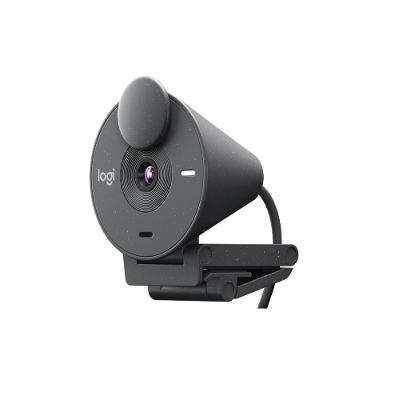WebCam Brio 300, Logitech, Grafite