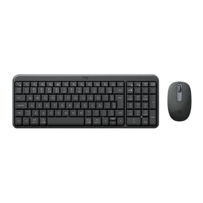 Combo Teclado e Mouse Sem Fio Logitech MK250, Bluetooth, Grafite
