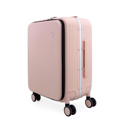Mala de Bordo com localizador e compartimento para MacBook e iPad, Originais iPlace, Rosa