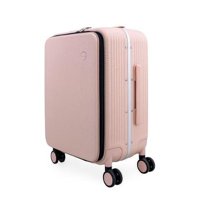 Mala de Bordo com localizador e compartimento para MacBook e iPad, Originais iPlace, Rosa