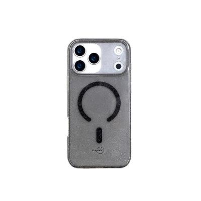 Capa iPhone 17 Pro Max Shine Com Proteção de Câmera Originais iPlace, Preta