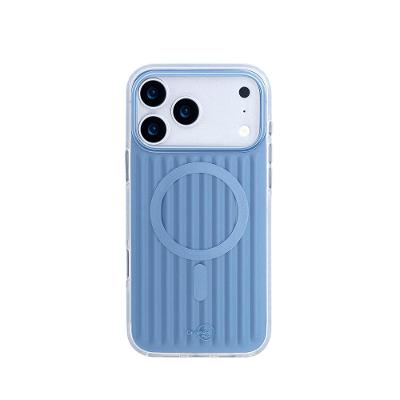 Capa iPhone 18 Pro / 17 Pro Wave, Originais iPlace, Azul
