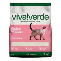 Areia Gatos Vida Descomplicada 4Kg Viva Verde - 1