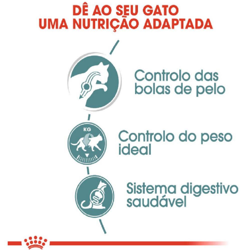 Ração Úmida Bolas de Pelo para Gatos Adultos Sachê 85G Royal Canin - 2