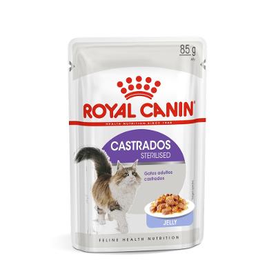 Ração Úmida Royal Canin Jelly para Gatos Adultos Castrados Sachê 85G