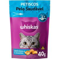 Petisco para Gatos Pelo Saudável Pouch Whiskas 40G - 2