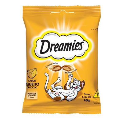 Petisco Dreamies Queijo Delicioso Gatos Adultos 40g