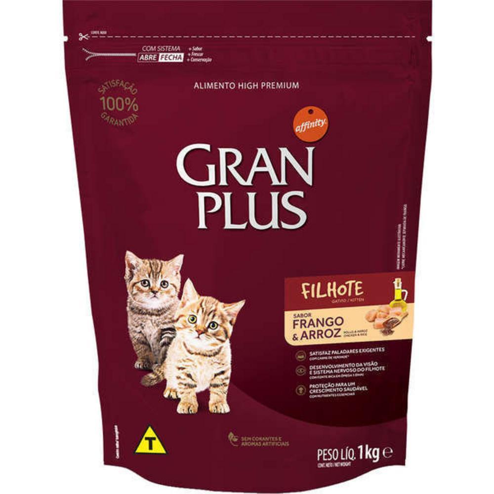 Ração pra Gatos Filhotes GranPlus Frango e Arroz 1kg - 2