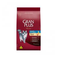 Ração para Gatos Castrados Adultos GranPlus Frango e Arroz 3kg - 1
