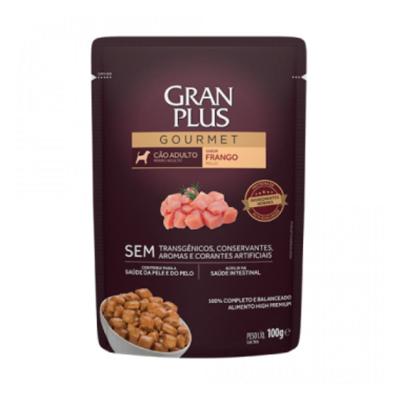 Ração Úmida Granplus Frango P/Cães Adultos 100G