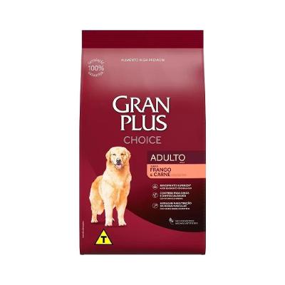 Ração para Cães Gran Plus Choice Adulto 10,1Kg