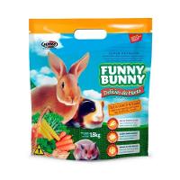 Ração Supra Funny Bunny Delícias da Horta Coelhos, Hamster e Outros Pequenos Roedores - 1,8Kg - 2