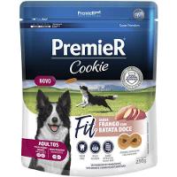 Biscoito Premier Cookie Fit para Cães Adultos Sabor Frango com Batata Doce 250g - 1
