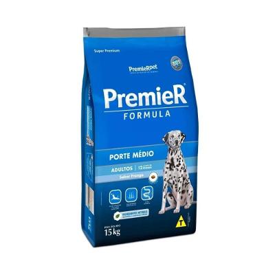 Ração Premier Fórmula Cães Adultos Frango 15Kg