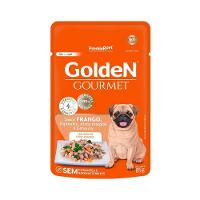 Ração Úmida Golden Gourmet para Cães Adultos de Porte Pequeno Sabor Frango 85g - 1