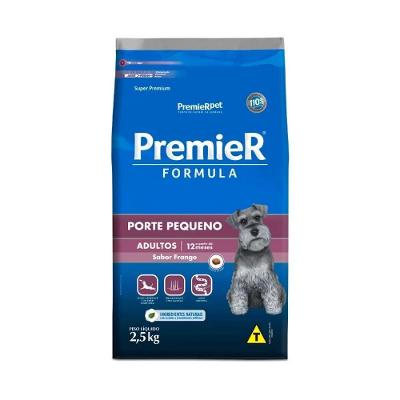 Ração Premier Pet Formula Cães Adultos Raças Pequenas 2.5kg