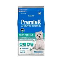 Ração Premier Pet Ambientes Internos Cães Adultos Frango e Salmão 2.5kg - 2