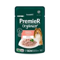 Ração Úmida Premier Orgânico para Cães Adultos de Porte Pequeno Sabor Frango, Chia e Quinoa 85g - 1