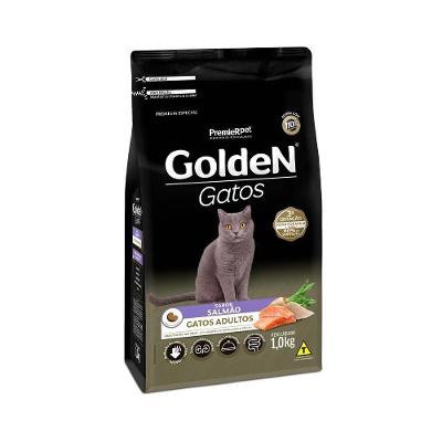 Ração Golden Fórmula Gatos Adultos Salmão 1kg