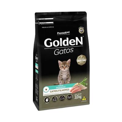 Ração Golden Fórmula Gatos Filhotes Frango 3Kg