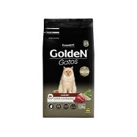 Ração pra Gatos Adultos Castrados Golden sabor Carne 1kg - 1
