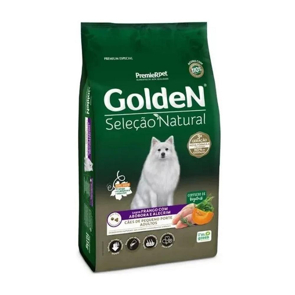 Ração Seca Premier Pet Golden Seleção Natural Frango, Abóbora e Alecrim para Cães Adultos Raças Pequenas 3kg - 2
