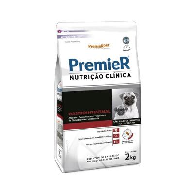 Ração Premier Nutrição Clínica Gastrointestinal para Cães de Pequeno Porte 2kg