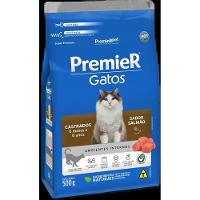 Ração Seca Premier Gatos Castrados 6 meses a 6 anos sabor Salmão 1.5kg - 1