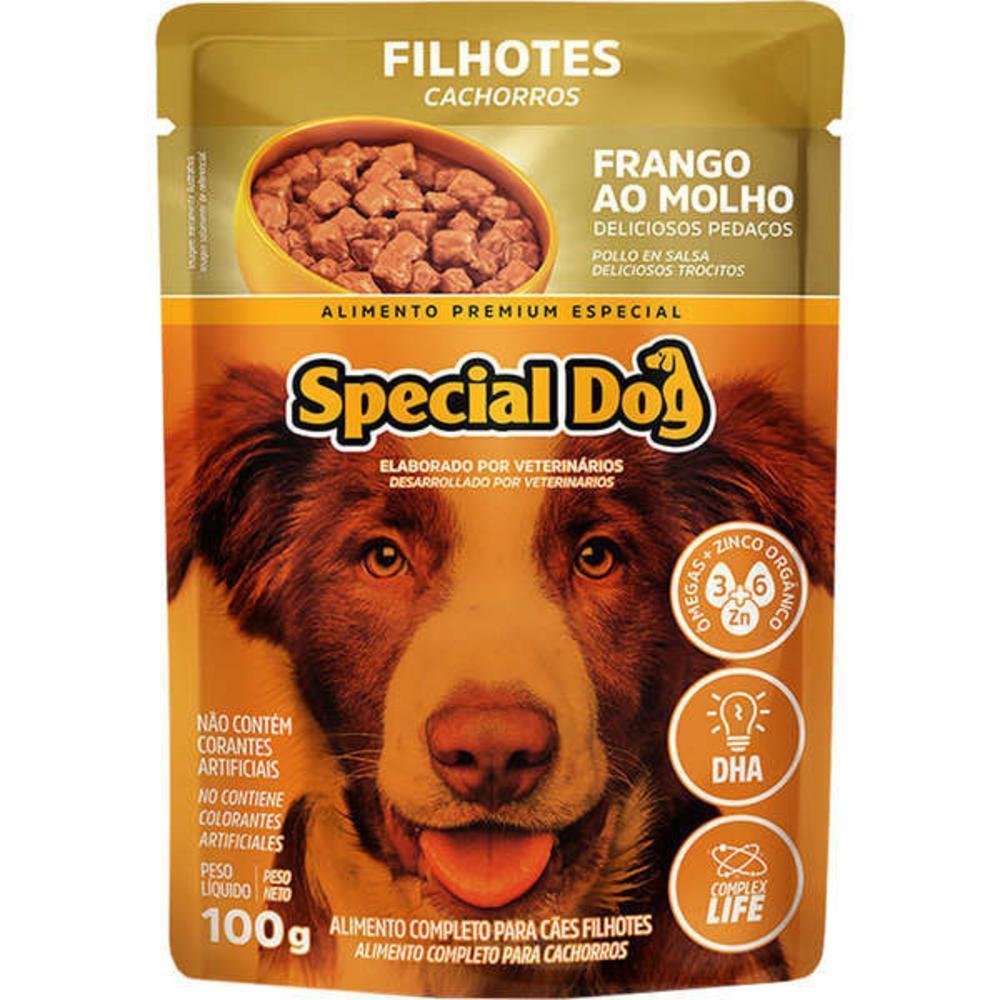 Ração Úmida Special Dog Ultralife para Cães Filhotes Sabor Frango ao Molho 100g - 1
