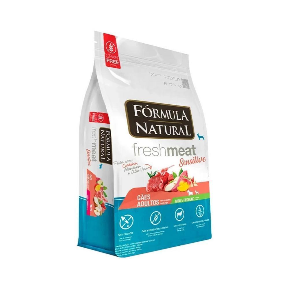 Ração Seca Fórmula Natural Fresh Meat Sensitive Cães Adultos Portes Mini e Pequeno 1kg - 2