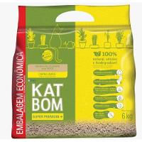 Granulado Higiênico de Capim Limão para Gatos Kat Bom 6Kg - 2