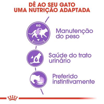 Ração Úmida Royal Canin Sabor Patê para Gatos Adultos Castrados Sachê 85G