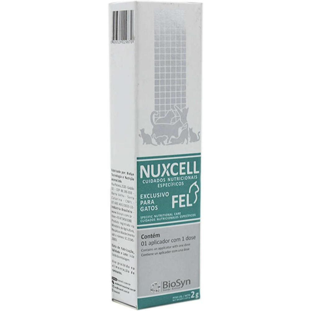 Suplemento Vitamínico Nuxcell Fel para Gatos Biosyn 2G - 2
