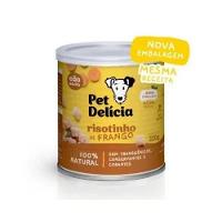 Ração Úmida Cães Risotinho de Frango 320 g Pet Delícia - 2