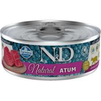 Ração Úmida Farmina NeD Natural Atum para Gatos Adultos - 70 g - 2