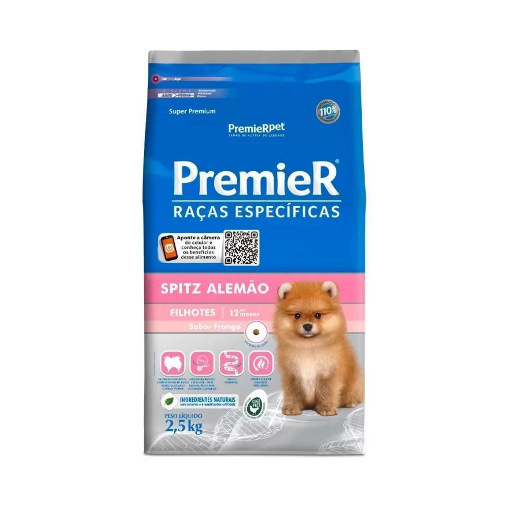 Raças Específicas Cães Filhotes Spitz Alemão 2,5Kg Premier - 1